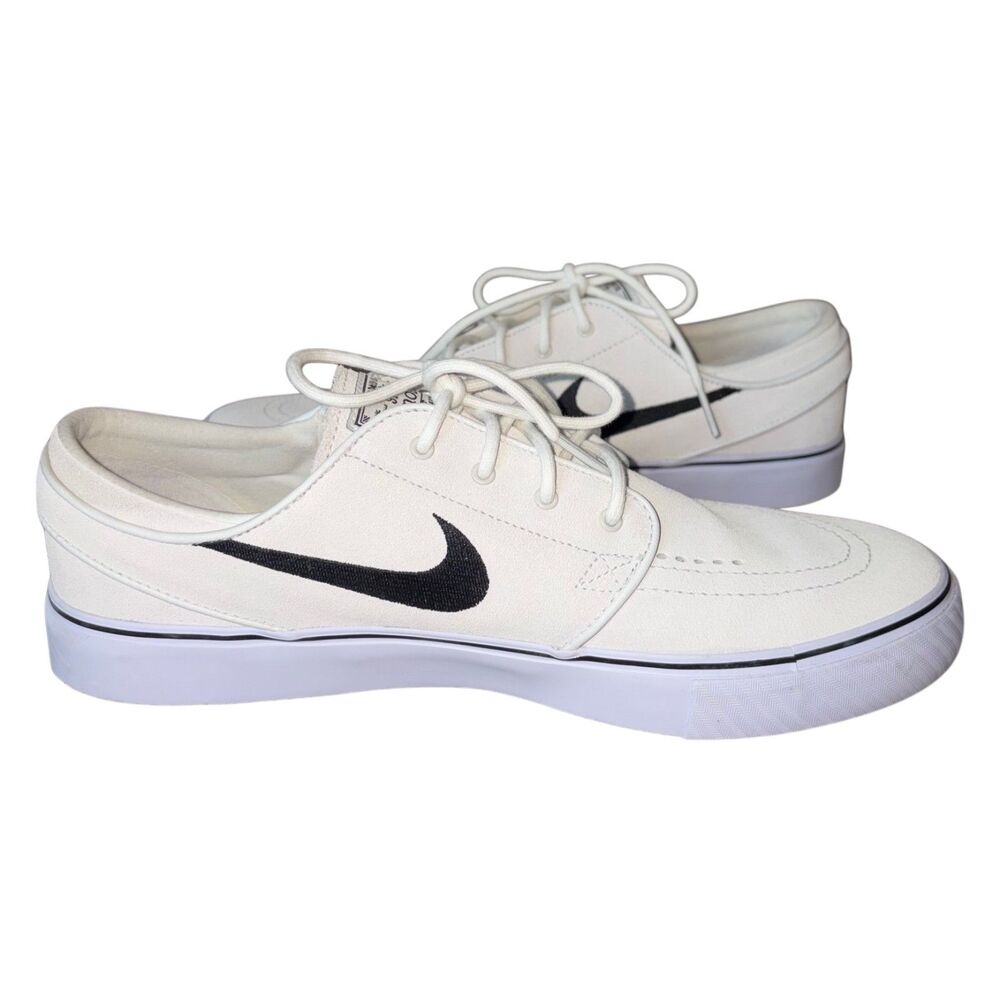 Nike SB Stefan Janoski Mens Sneakers Shoes Size 9.5 Summit White Court Black
